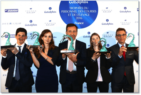 French Stud and Stable Staff awards winners receive standing ovation