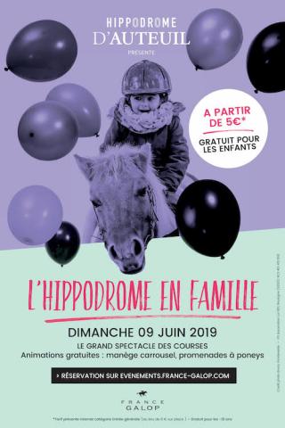 Dimanche à Auteuil, premier « Hippodrome en Famille »
