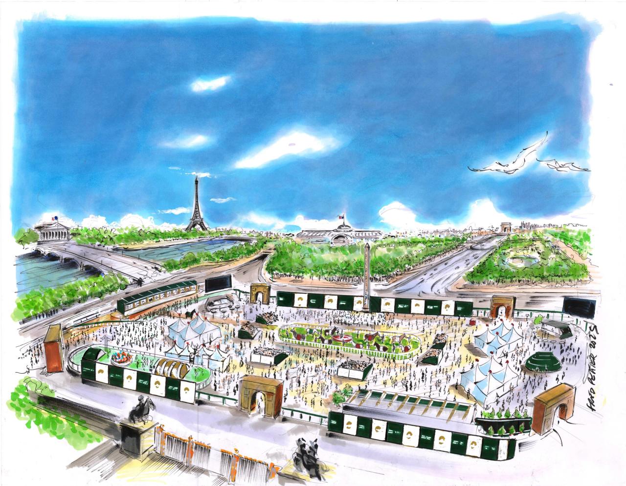 LES CHEVAUX DANS LA VILLE