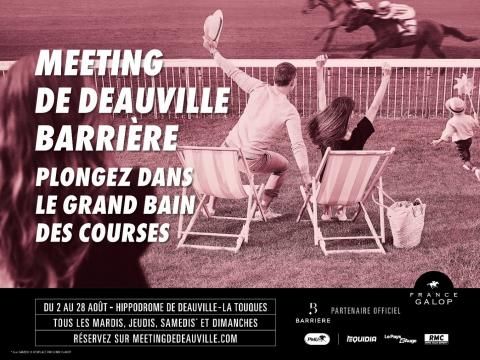 Affiche Meeting de Deauville Barrière