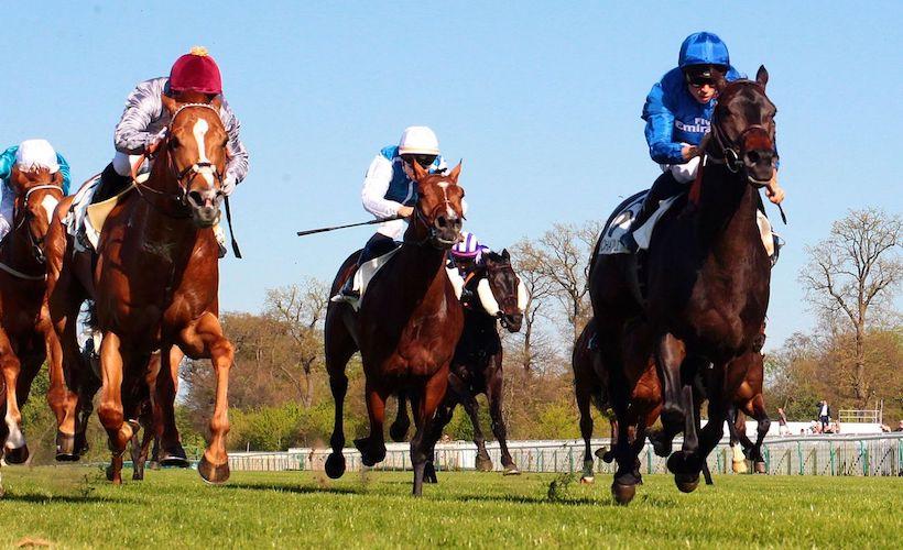 Blue horizon at Chantilly