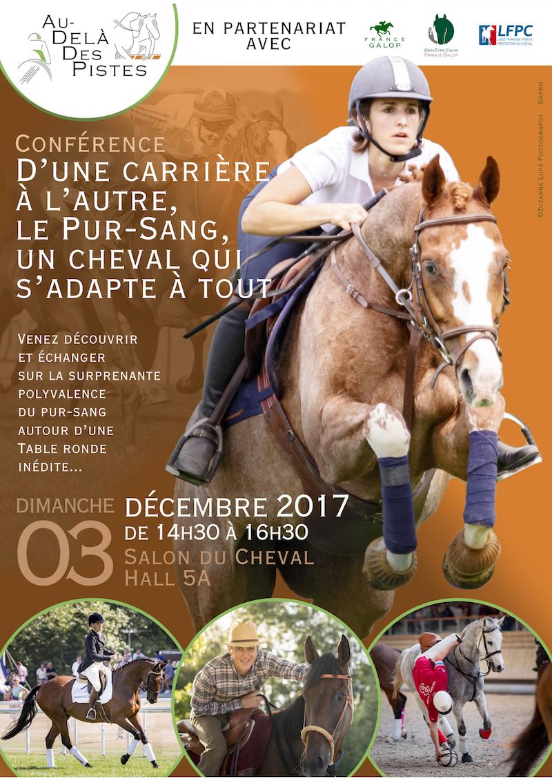 Table ronde inédite sur la reconversion des chevaux de course au Salon du Cheval Table ronde inédite sur la reconversion des chevaux de course au Salon du Cheval