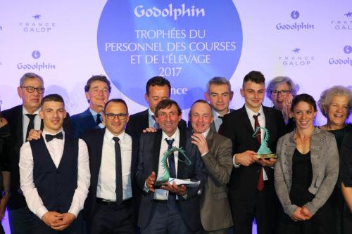 Les lauréats 2017 des Trophées des personnels des courses et de l'élevage