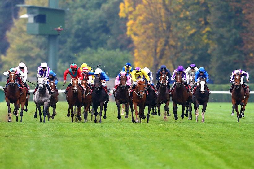 Dress rehersals for the Qatar Prix de l’Arc de Triomphe