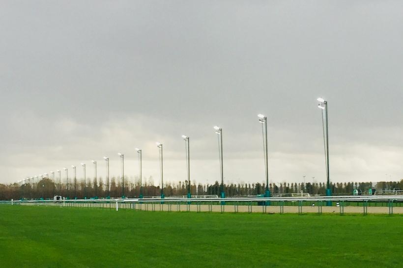 Eclairage hippodrome de Deauville