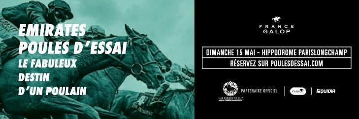 Bannière Emirates Poules d'Essai