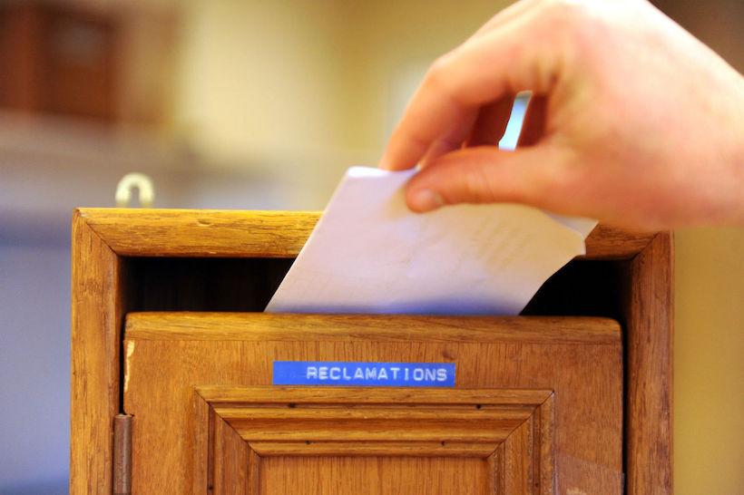 Boite de réclamation