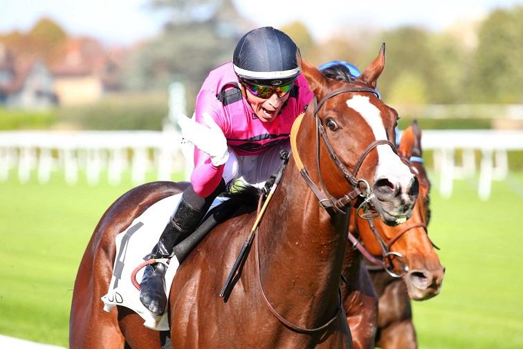 Gérald Mossé aux anges en selle sur Facteur Cheval