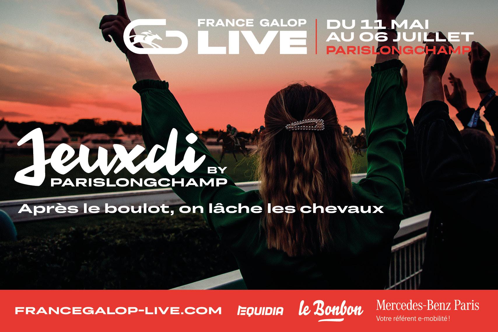 Visuel officiel jeuXdi by ParisLongchamp