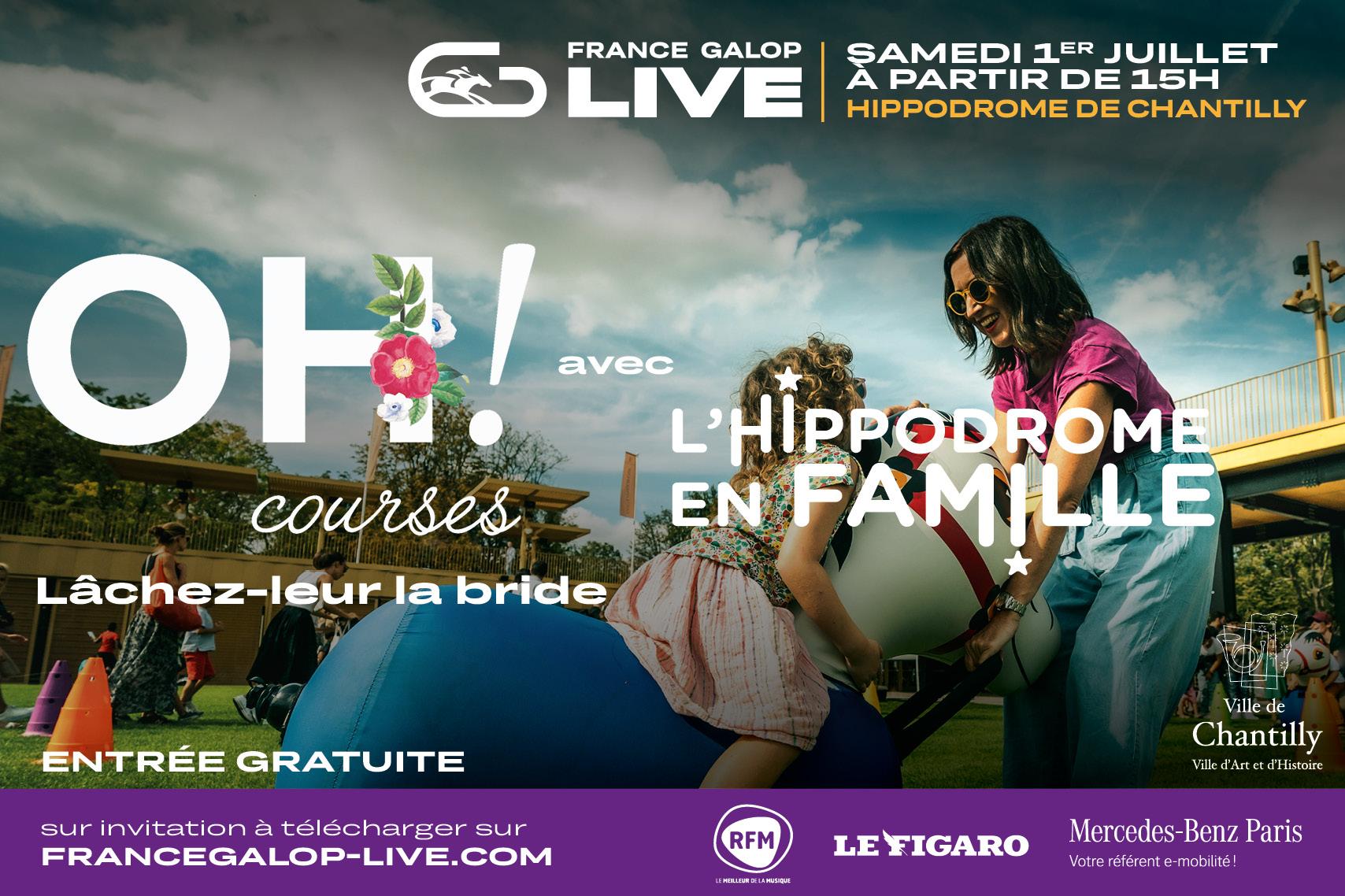 Affiche OH! Courses samedi 1er juillet