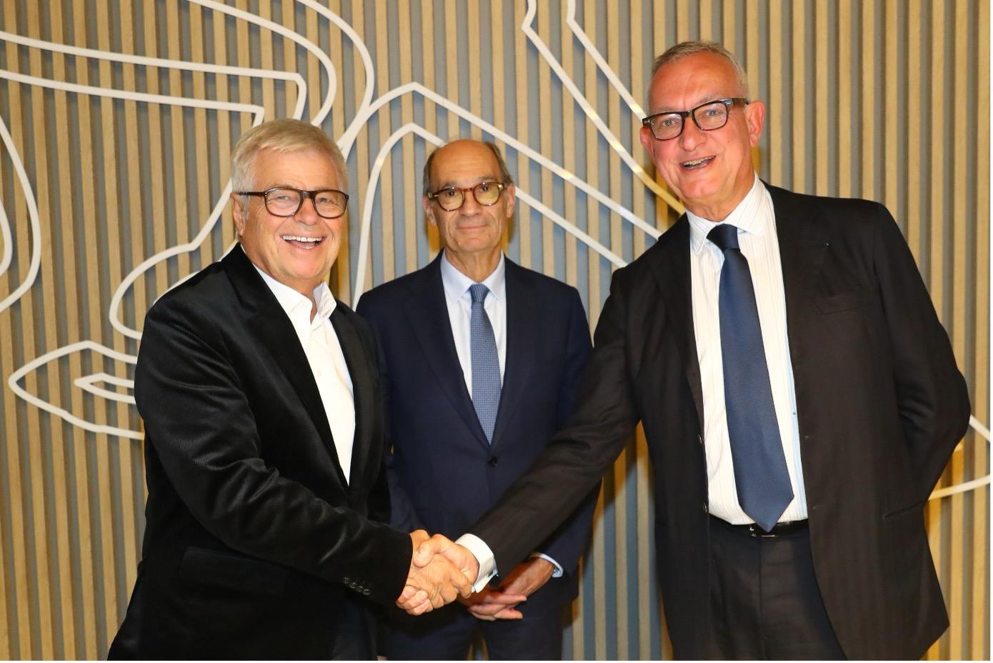 Jean-Pierre Barjon, Eric Woerth et Guillaume de Saint-Seine