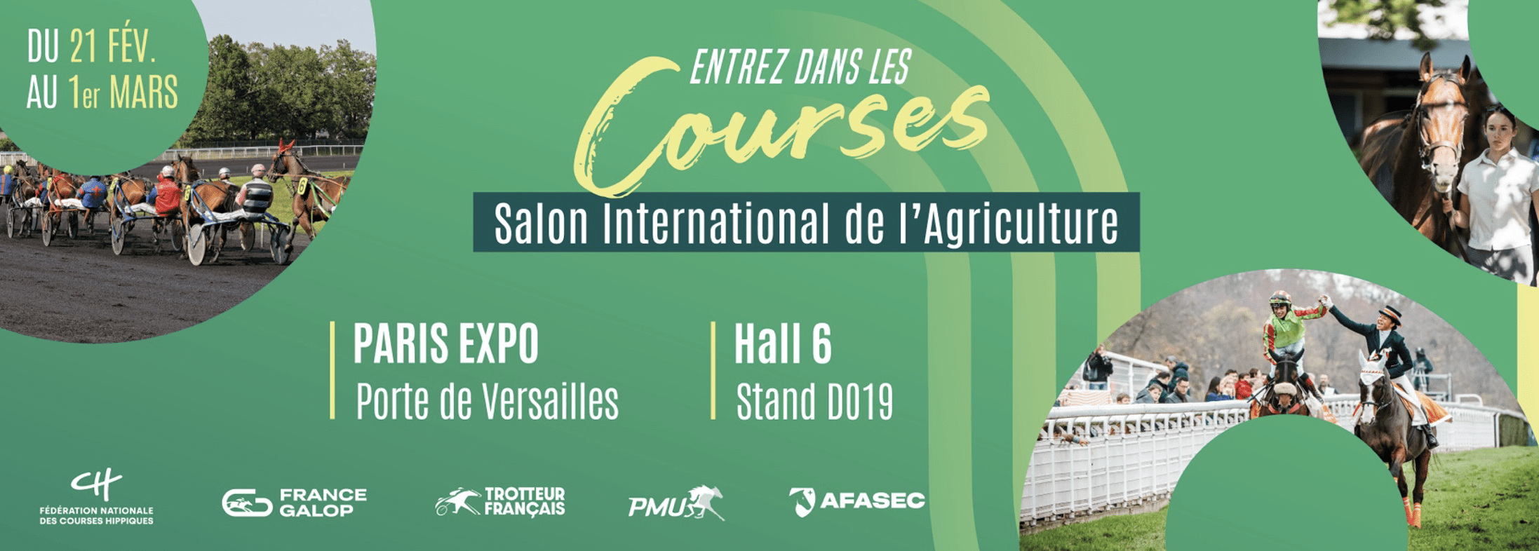 Entrez dans les courses