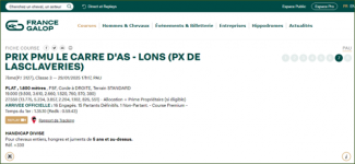 Exemple de fihe course disponible sur le site france-galop.com