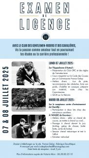 Flyer Club des Gentlemen-Riders et Cavalières - 7 et 8 juillet 2025