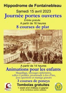 Affiche JPO Fontainebleau
