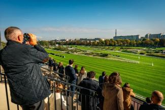 Vue Hippodrome Auteuil