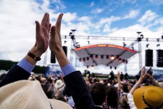 Photo scène concert Prix de Diane Longines