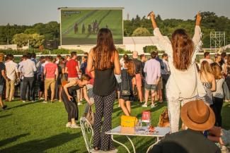 Photo bord de courses