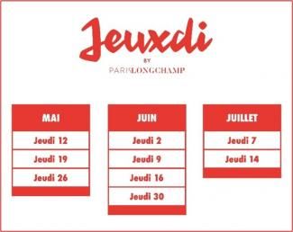 Calendrier jeuXdi 2022