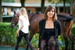 Sophie Teixeira, ambassadrice des trophées Godolphin des personnels des écuries et de l’élevage Sophie Teixeira, ambassadrice des trophées Godolphin des personnels des écuries et de l’élevage