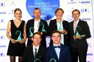 Les lauréats aux Trophées du Personnel des Courses et de l’Elevage 2018