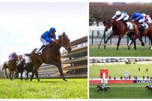 Back in 2019: Persian King and Castle Lady on their way up, Slalom between two paths