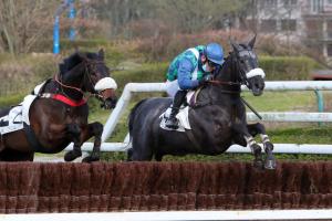 Duc d'Anjou 4yo Chase: Losange Vert takes the lead Duc d'Anjou 4yo Chase: Losange Vert takes the lead