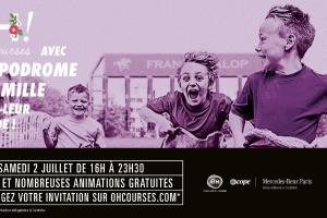 Visuel publicitaire Oh! Courses