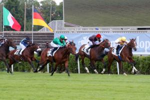 Zara Blue gagne sont maiden en juillet 2022 sur l'hippodrome de Saint-Cloud